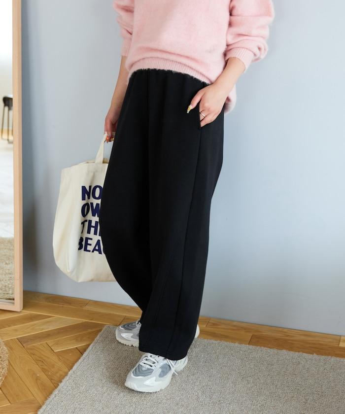 立體剪裁衛衣彎曲褲