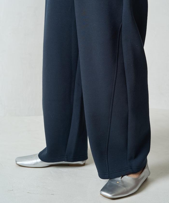 立體剪裁衛衣彎曲褲