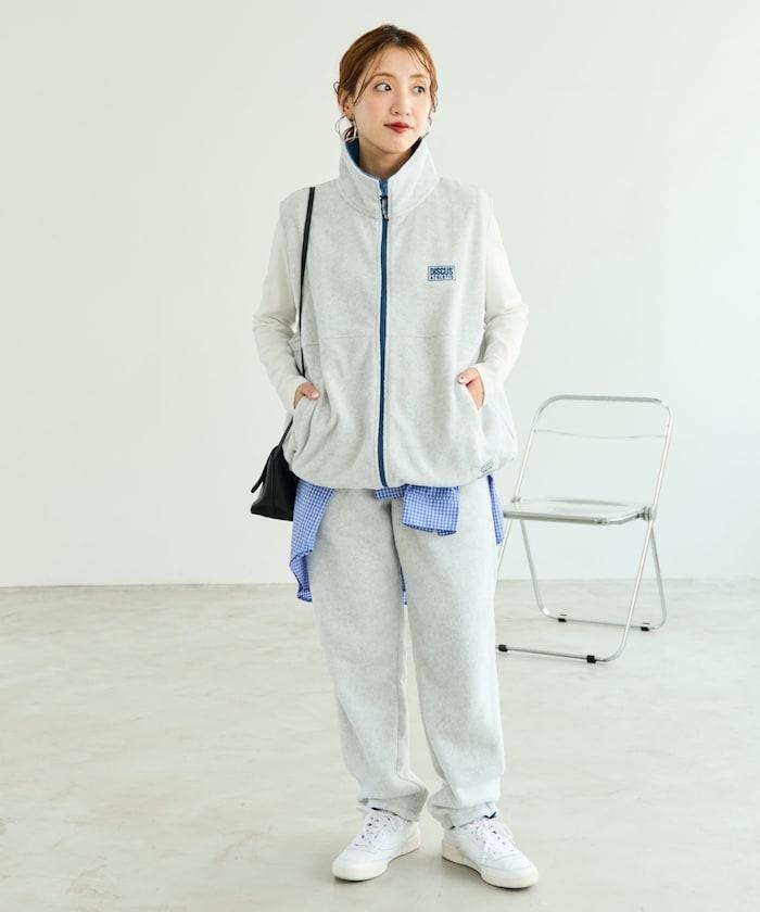 特別配色抓絨馬甲