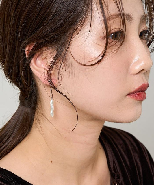 長款鏈條耳環