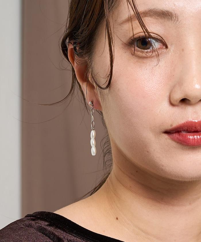 長款鏈條耳環