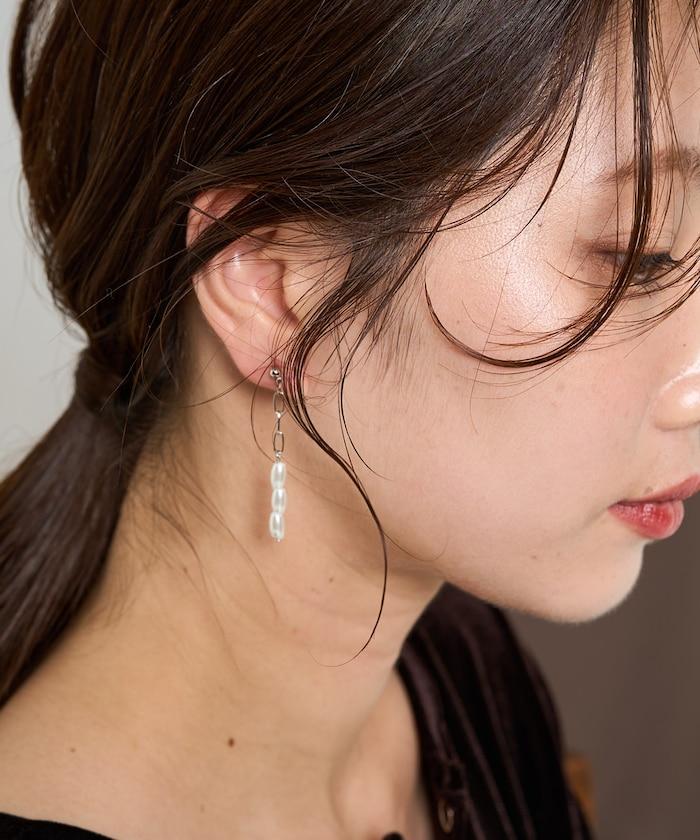 長款鏈條耳環