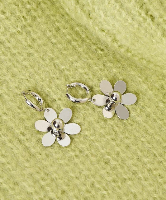 花朵吊墜耳環