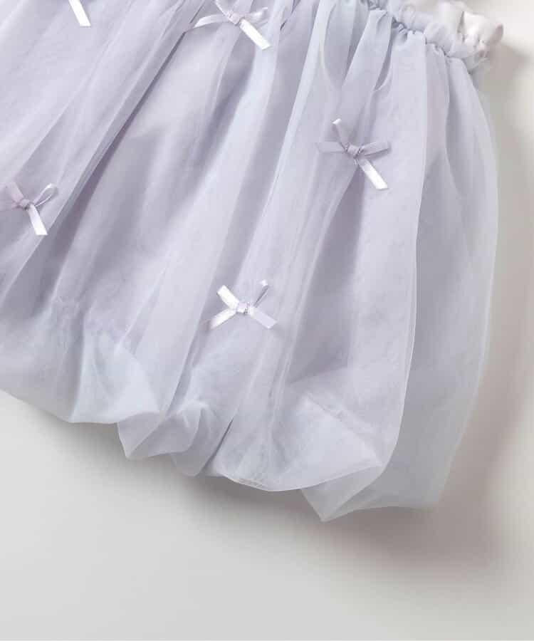 泡泡紗蓬蓬裙吊帶連衣裙