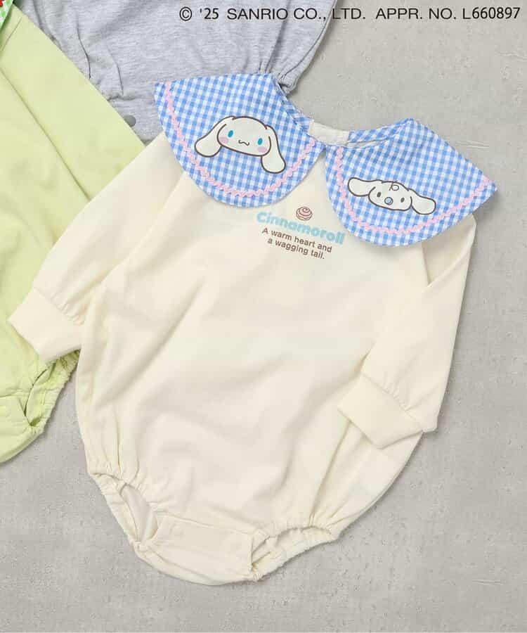 《三麗歐》/領口裝飾連體衣