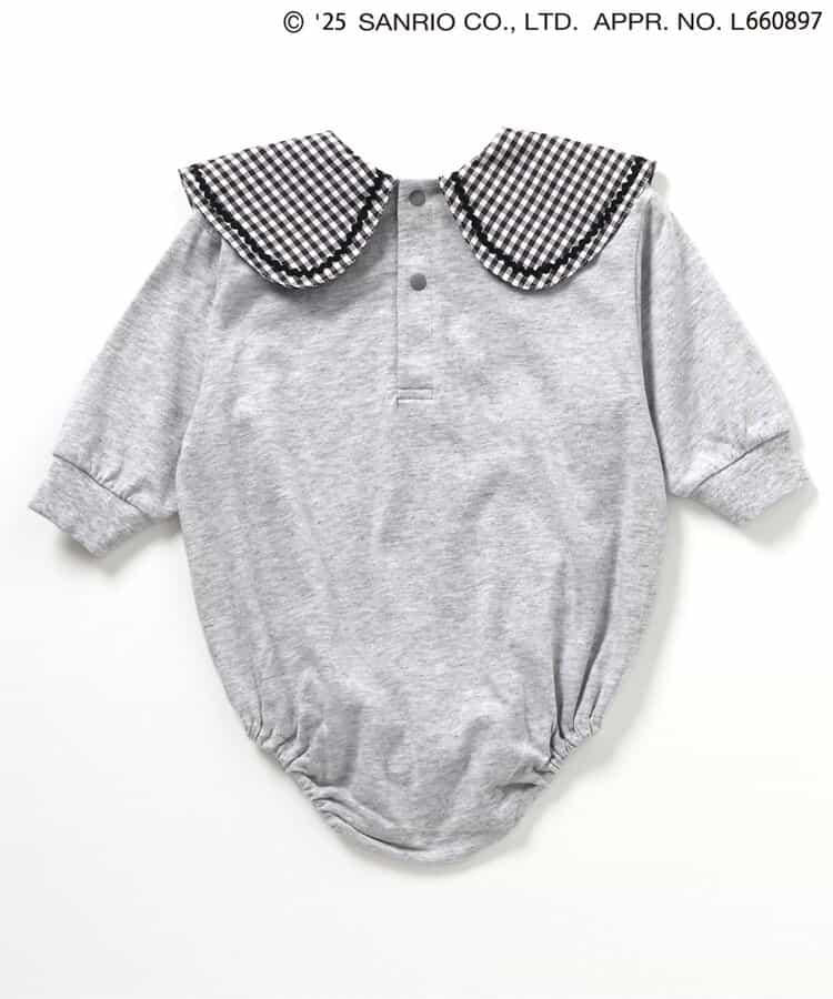 《三麗歐》/領口裝飾連體衣