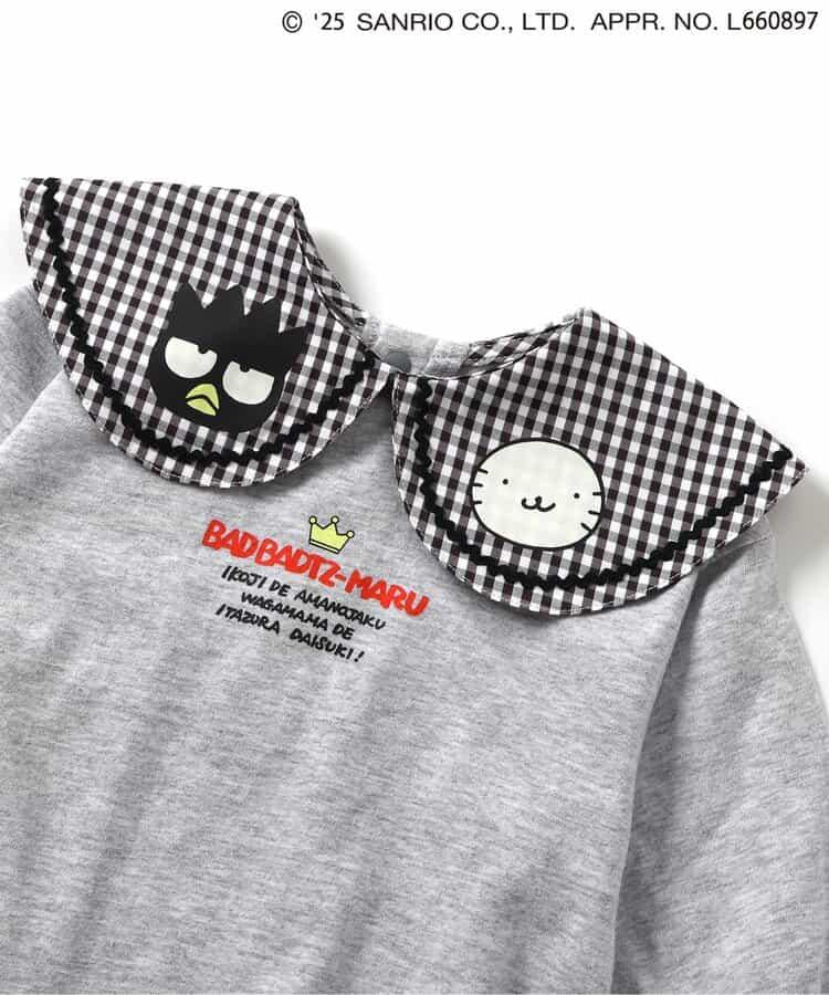 《三麗歐》/領口裝飾連體衣