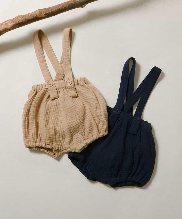 可愛揹帶燈籠褲