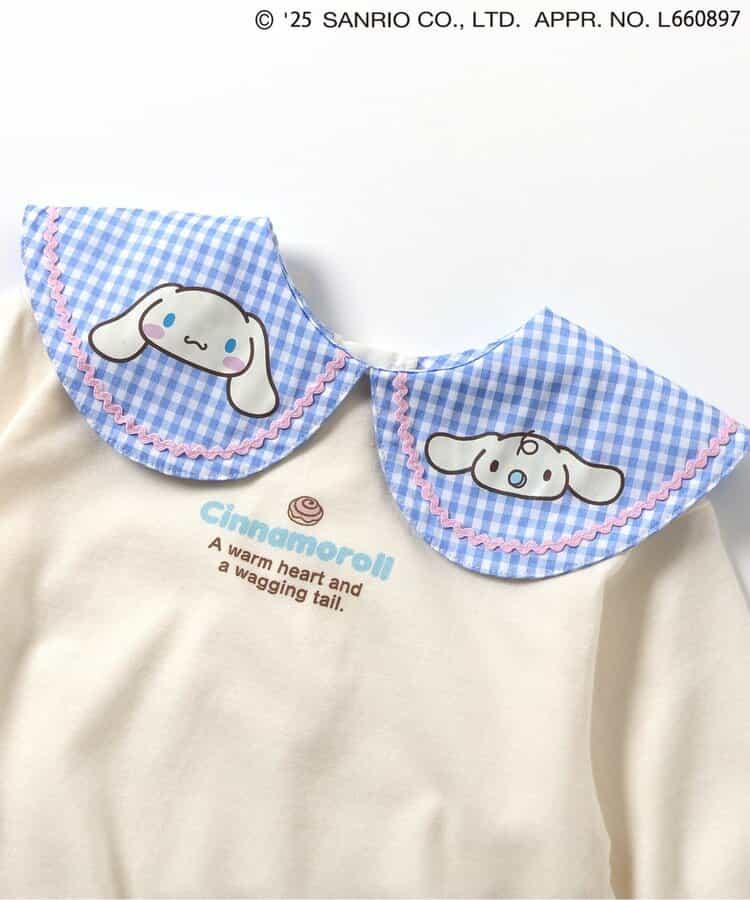 《三麗歐》/領口裝飾連體衣