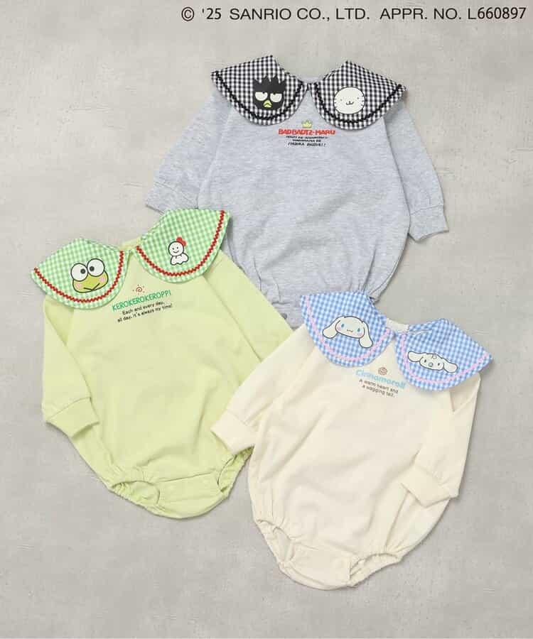 《三麗歐》/領口裝飾連體衣