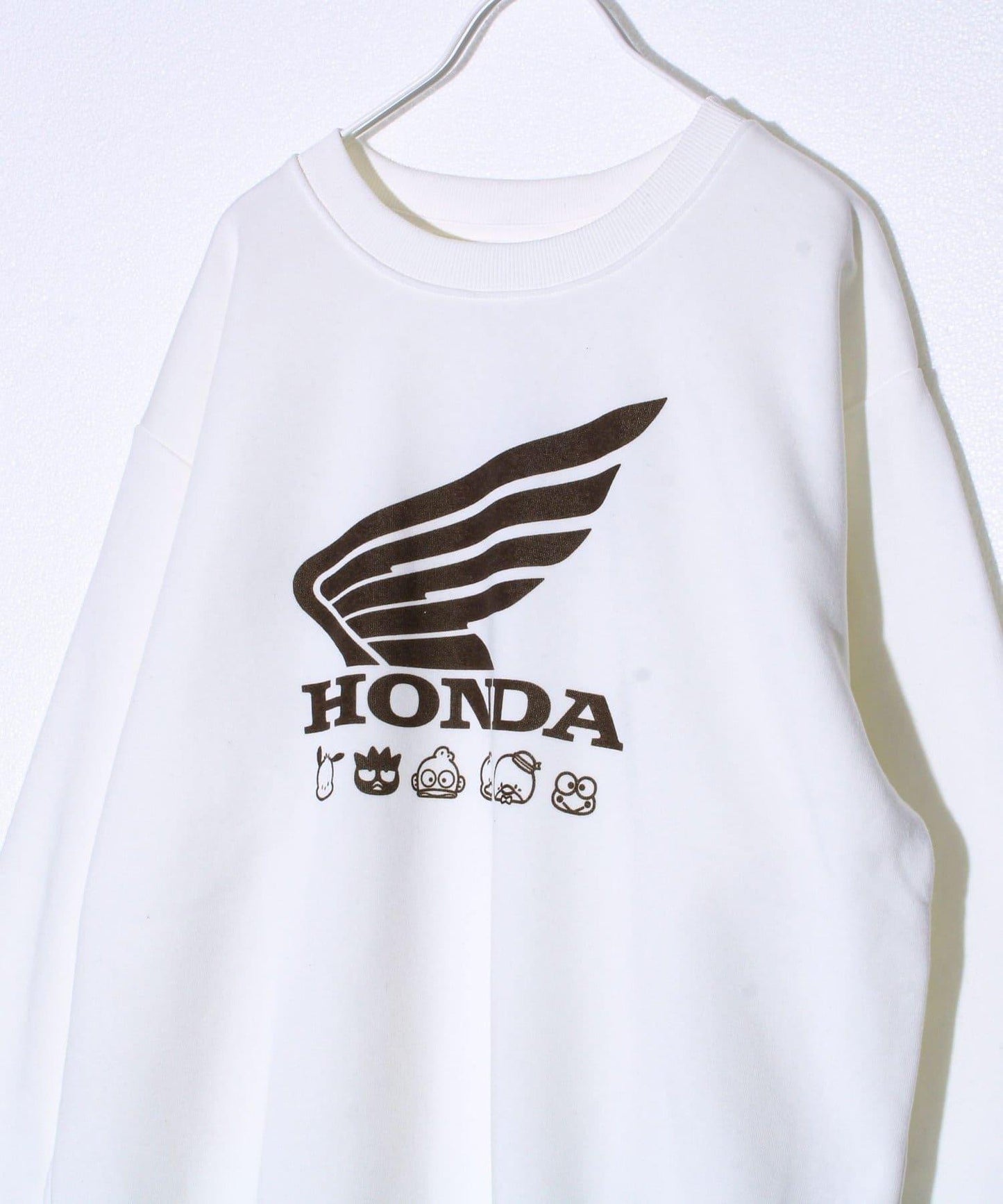 【ホンダ×はぴだんぶい】UNISEX 翼&圓環Cub加絨衛衣