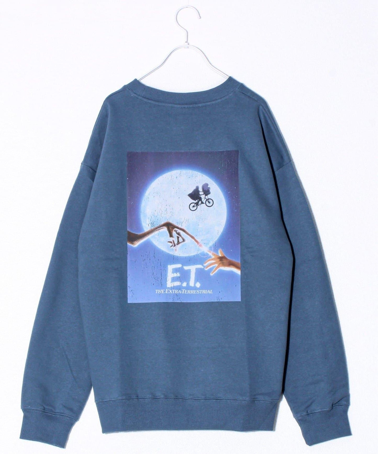 【E.T. & JAWS】男女同款復古風加絨衛衣