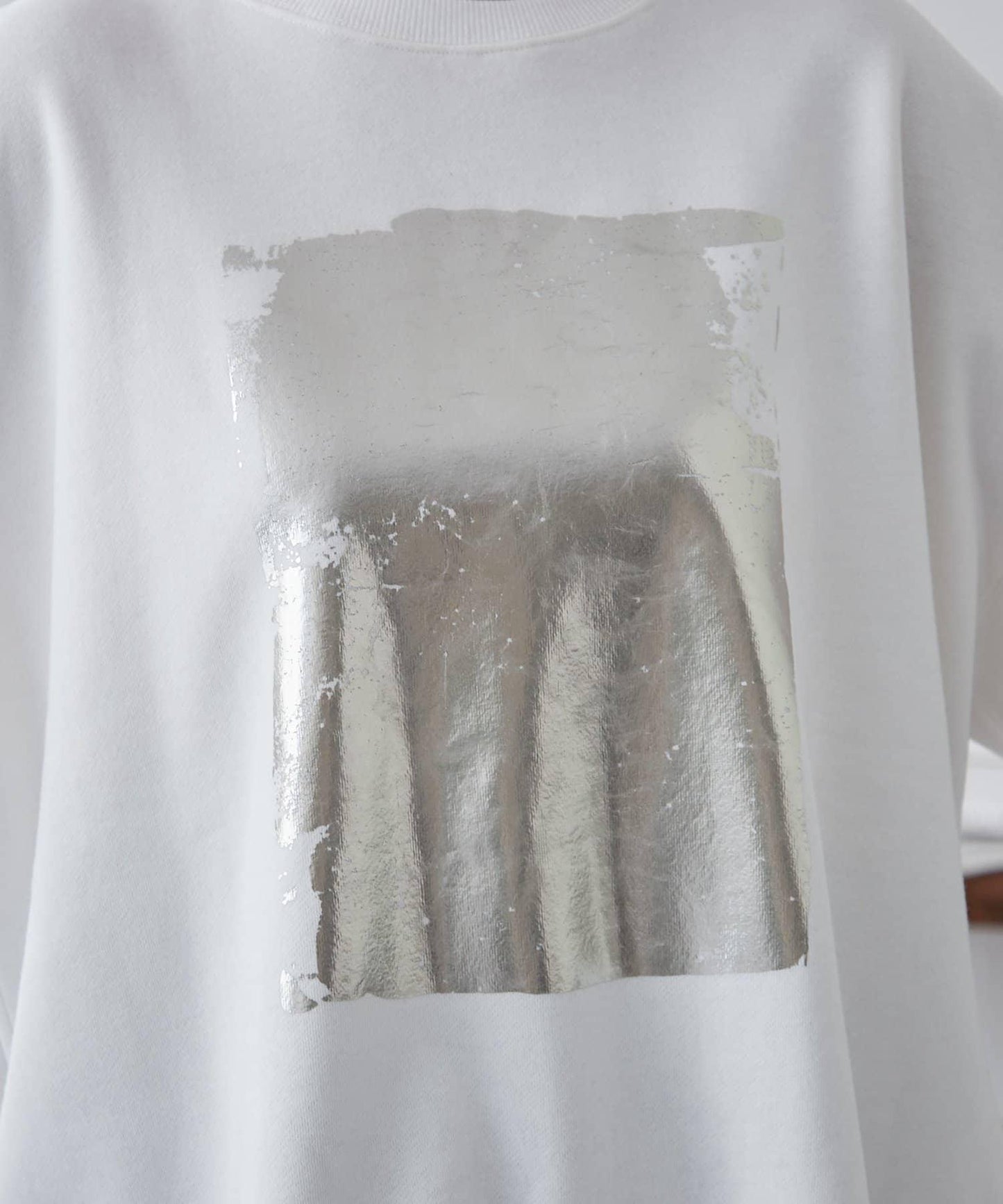 【NUNIFE / 長銷單品】金箔印花套頭衫