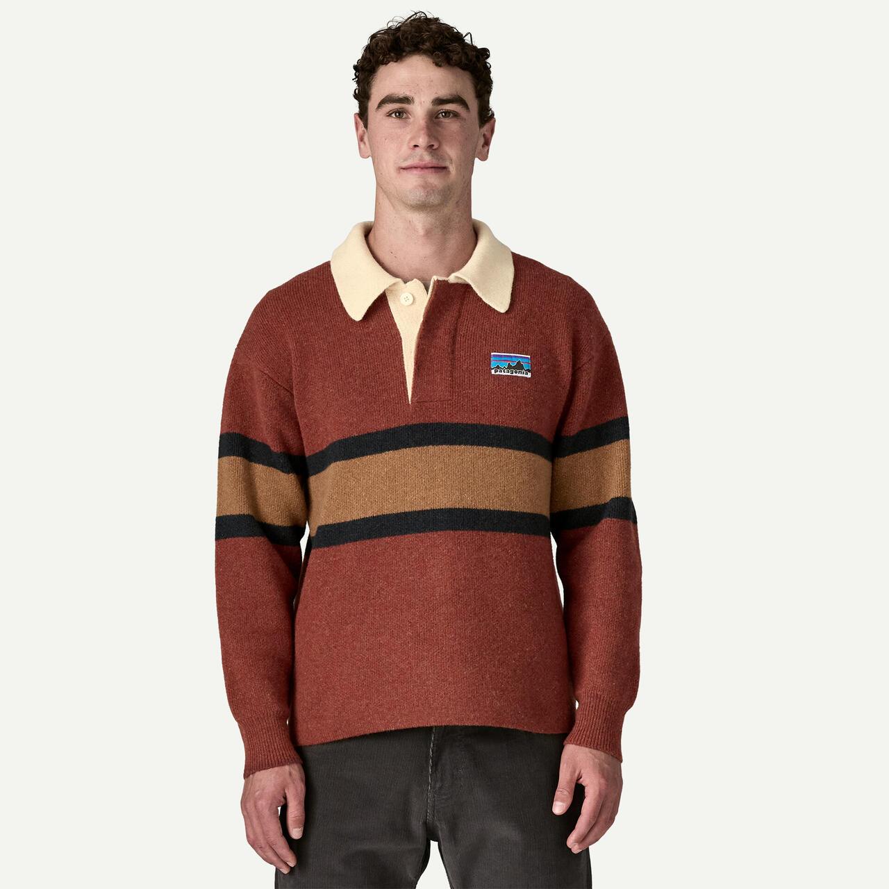 Patagonia/パタゴニア 再生羊毛混紡橄欖球毛衣