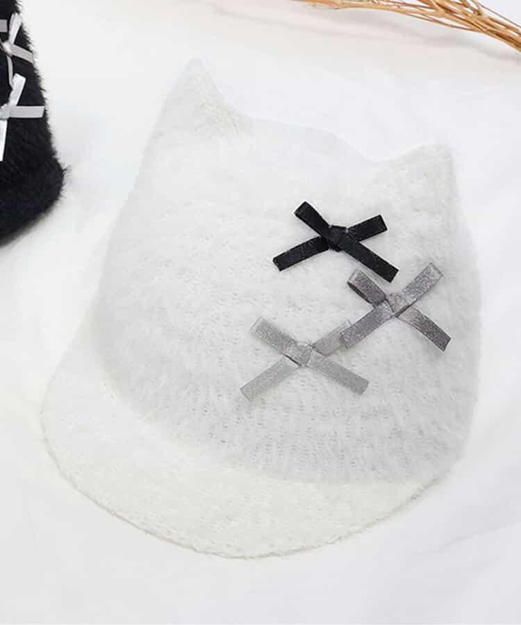 貓咪毛絨漁夫帽