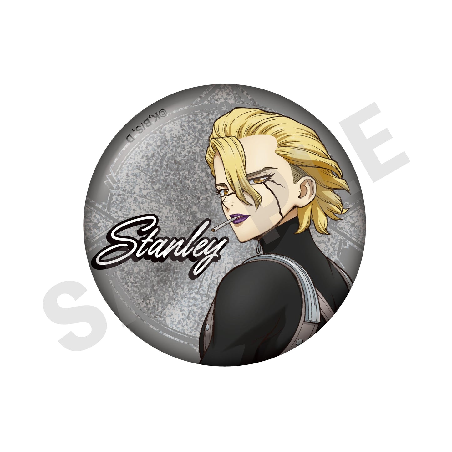 《Dr.STONE 石紀元》 閃粉徽章盲盒(全8款)【BOX/8個裝】
