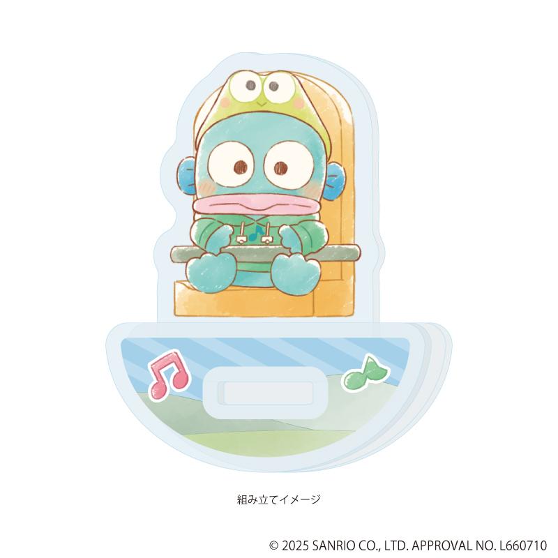 はぴだんぶい 搖擺亞克力立牌29/漢堡魚(GraffArt插畫)