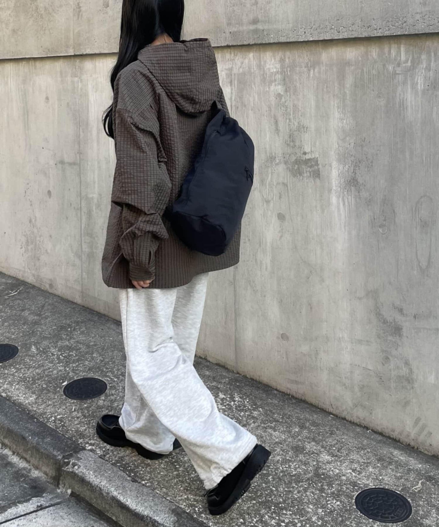 【AW】防潑水軟質尼龍單肩包