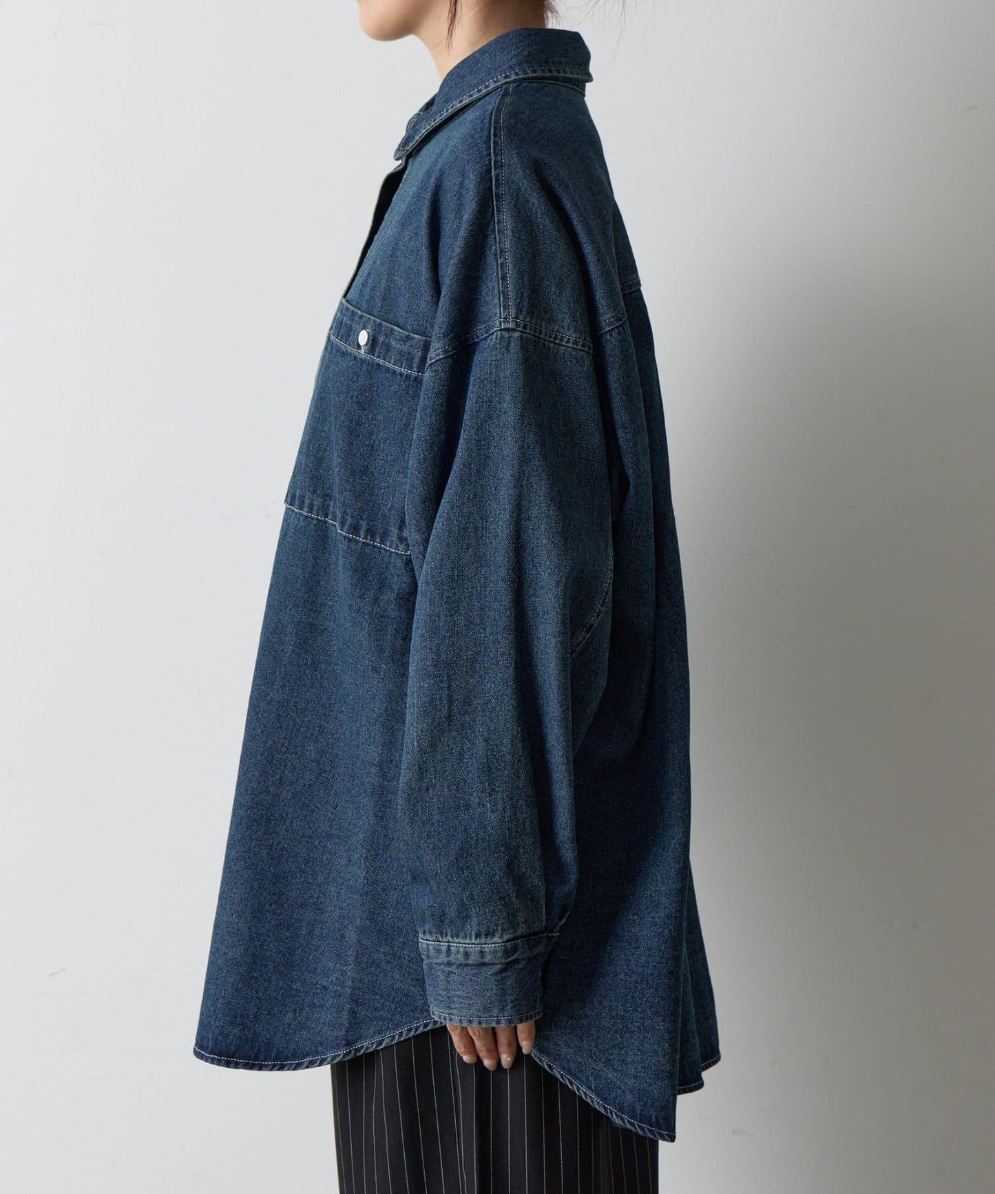 【AW】8盎司牛仔襯衫