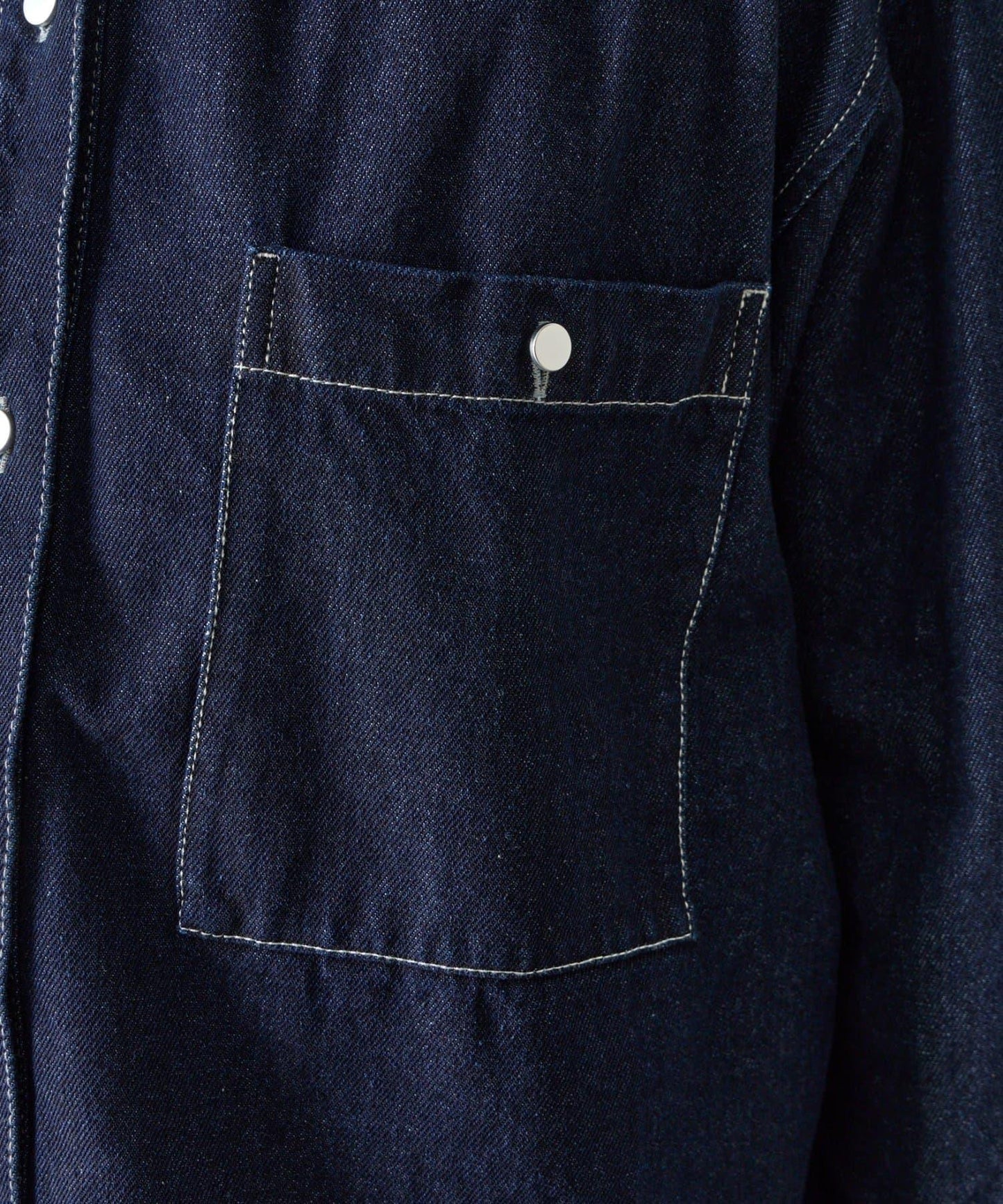 【AW】8盎司牛仔短款襯衫