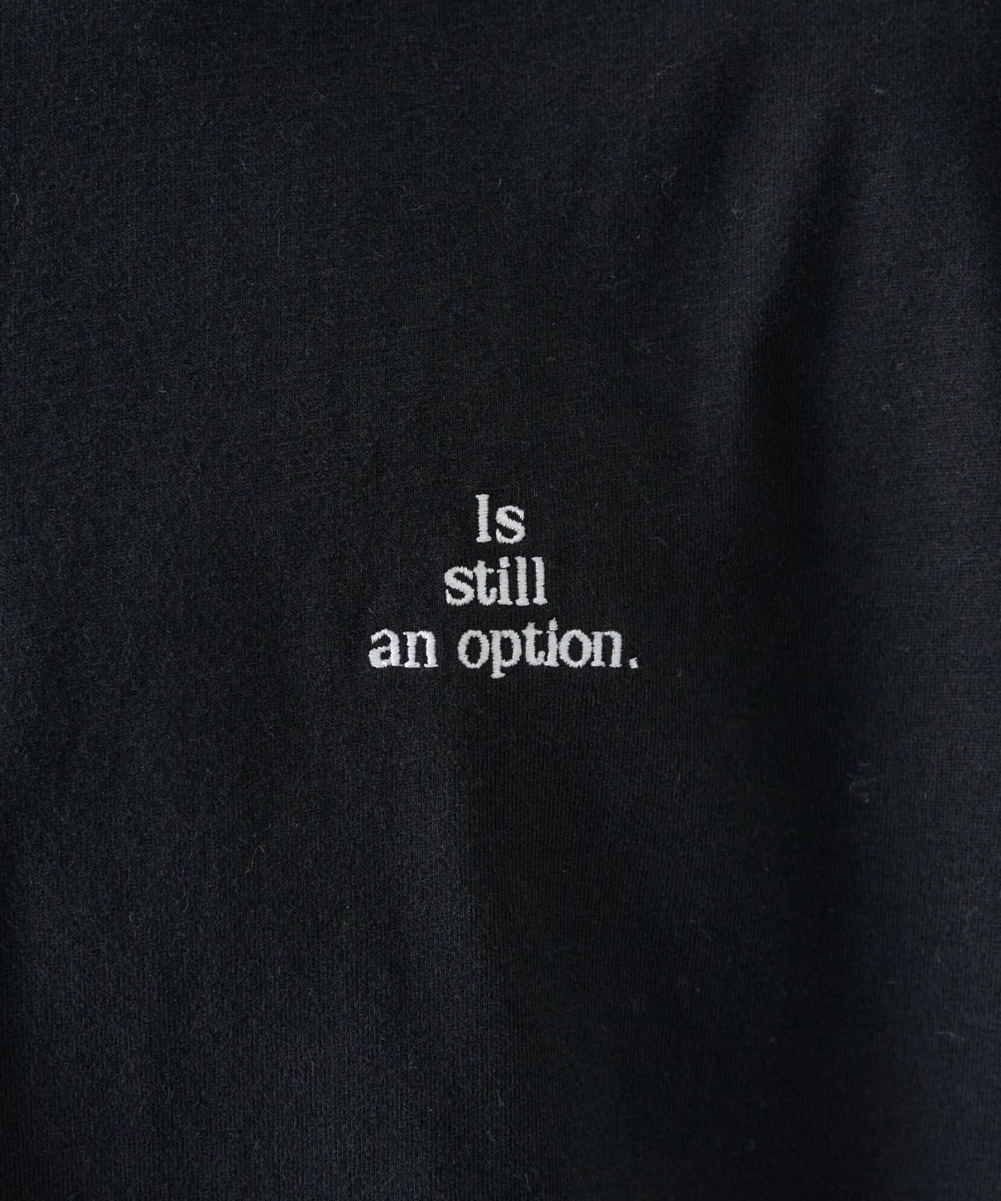 【AW】桃皮絨刺繡長袖T恤