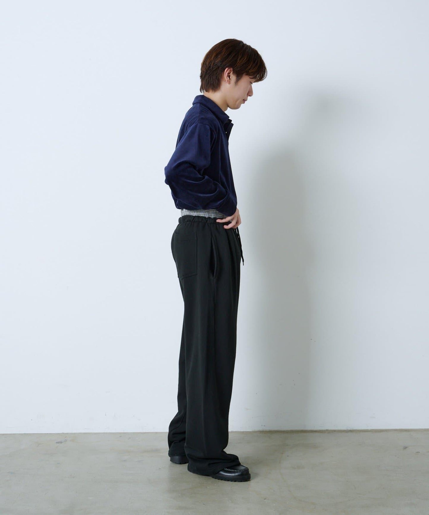 【WHIMSIC】天鵝絨POLO衫
