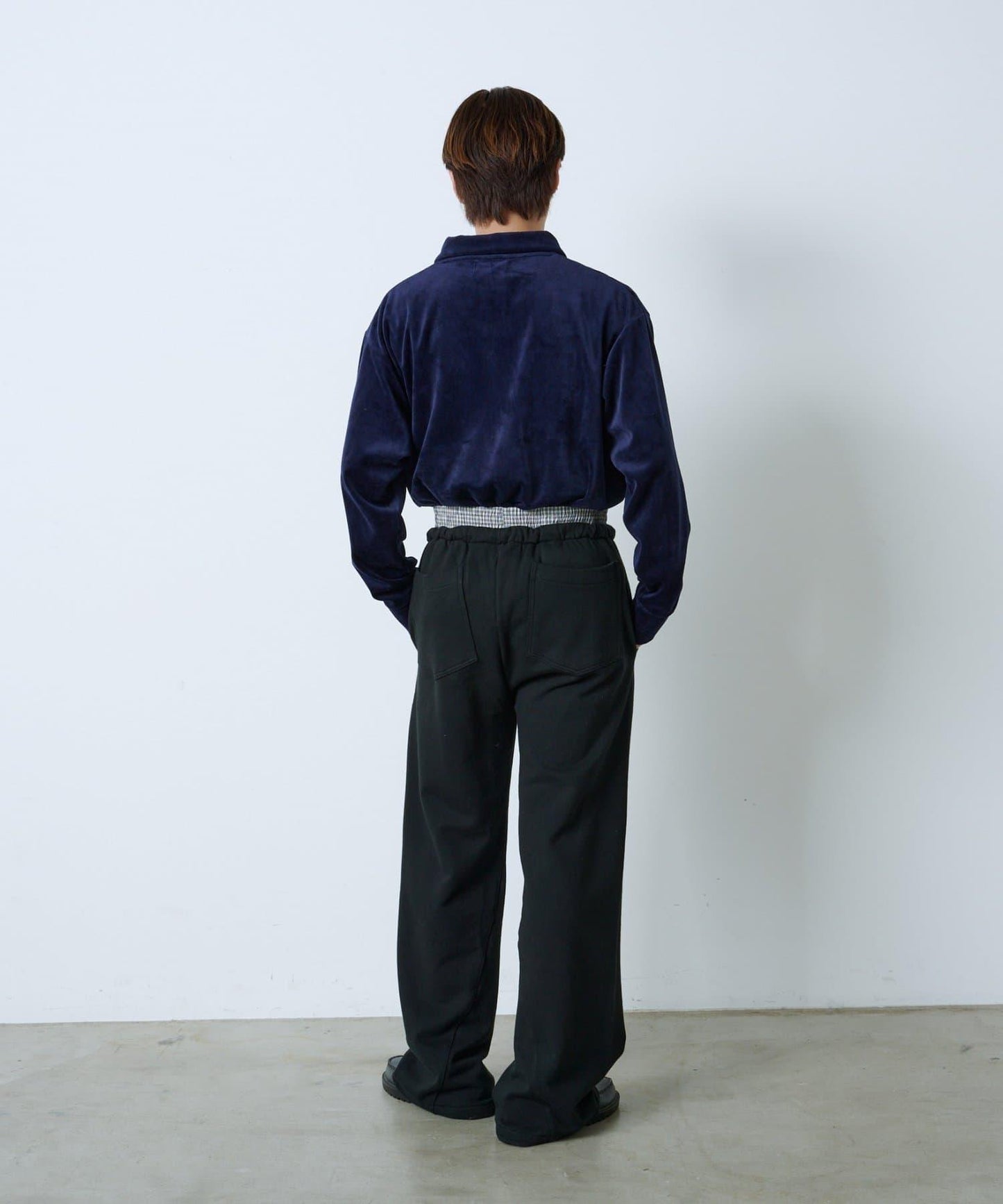 【WHIMSIC】天鵝絨POLO衫