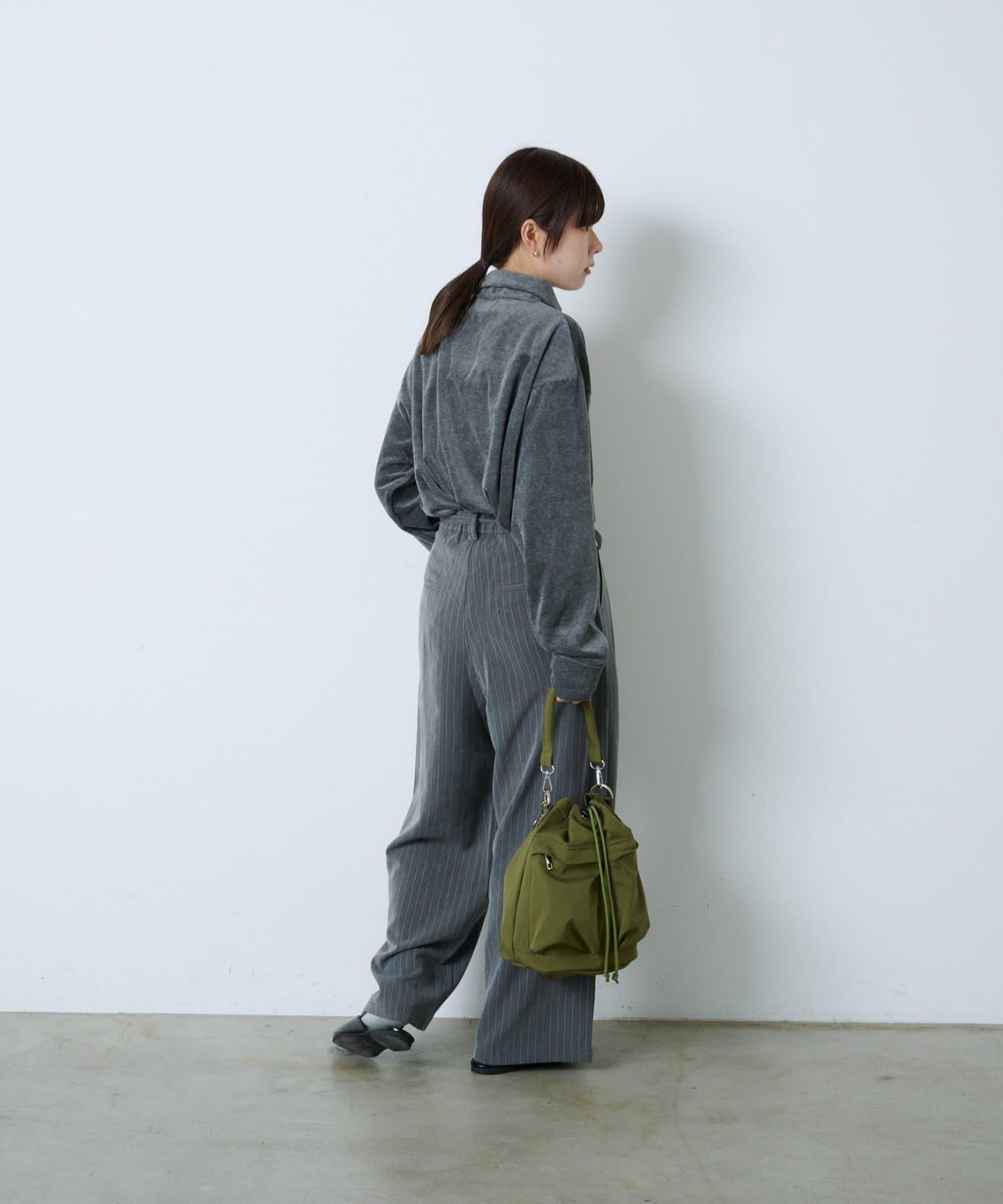 【WHIMSIC】天鵝絨POLO衫