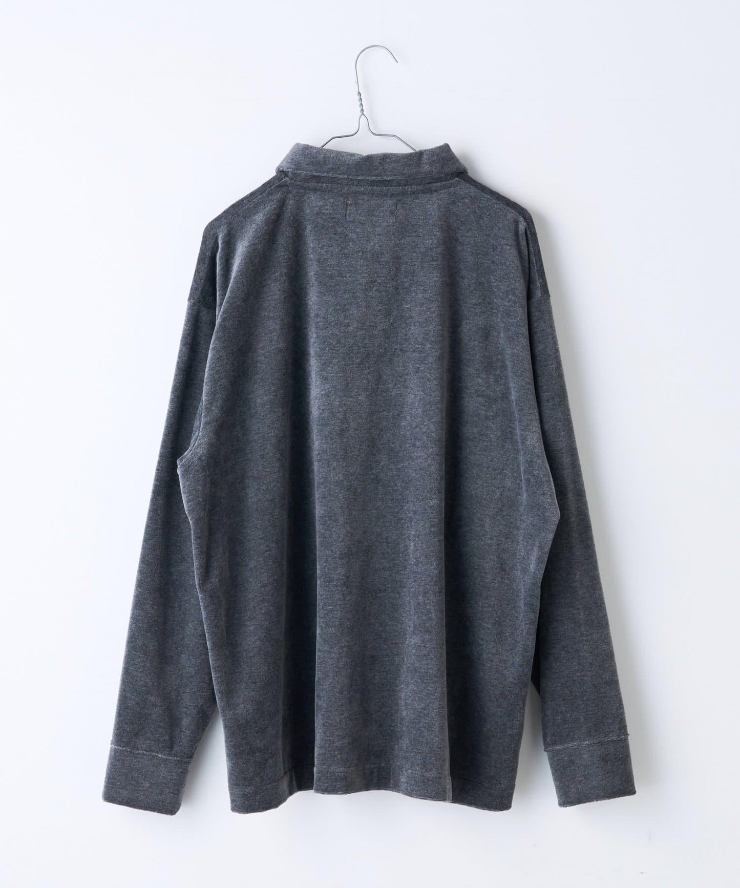 【WHIMSIC】天鵝絨POLO衫