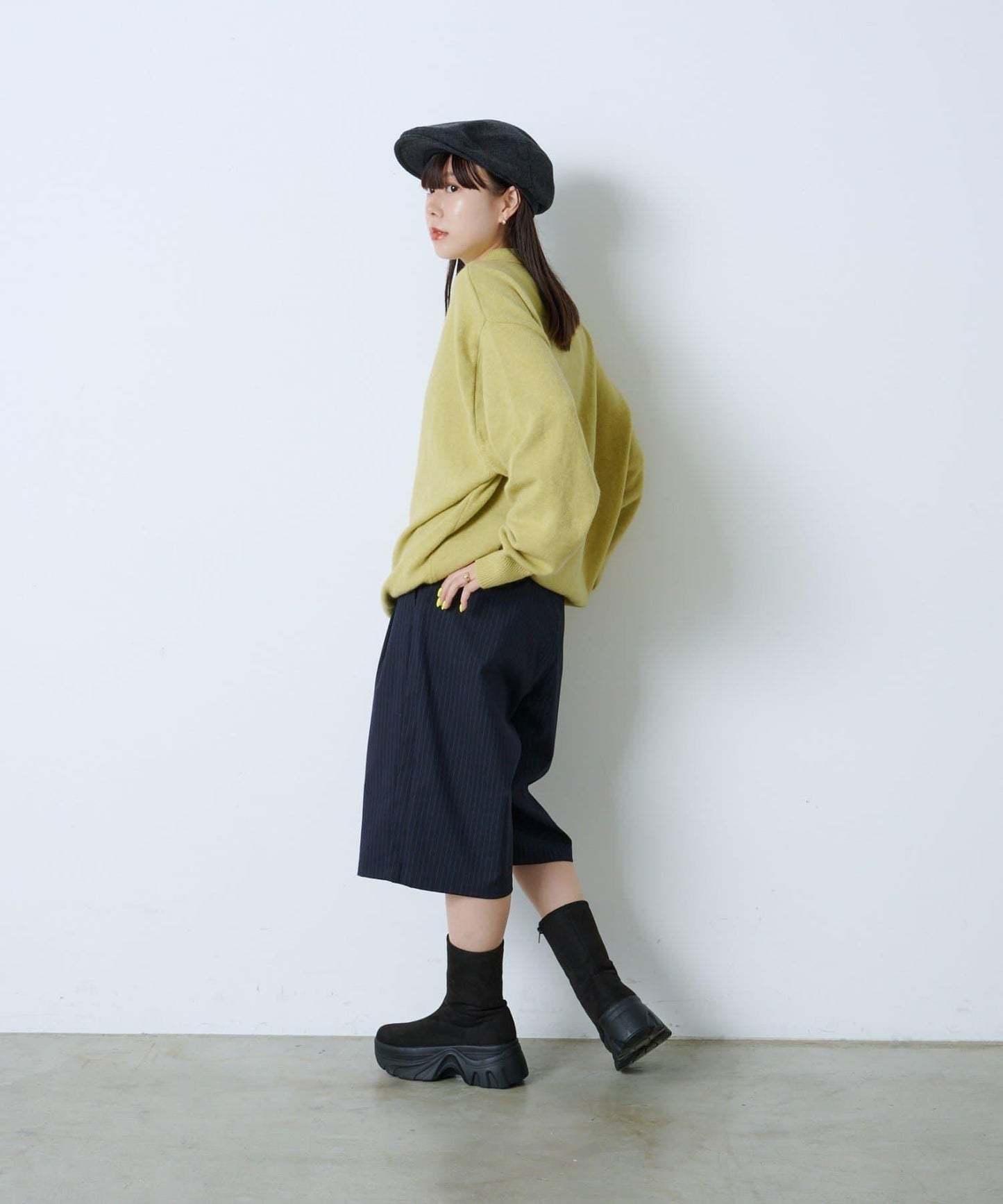 【WHIMSIC】磨毛紗線針織POLO衫
