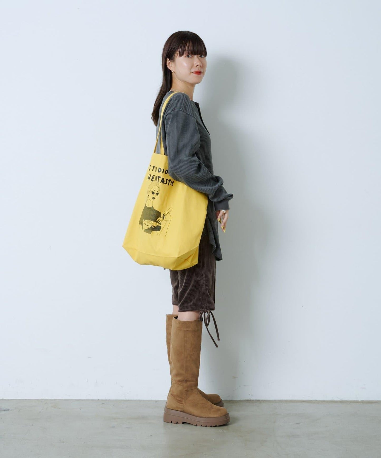 【WHIMSIC】Shentastic Studio絲網印刷手提包