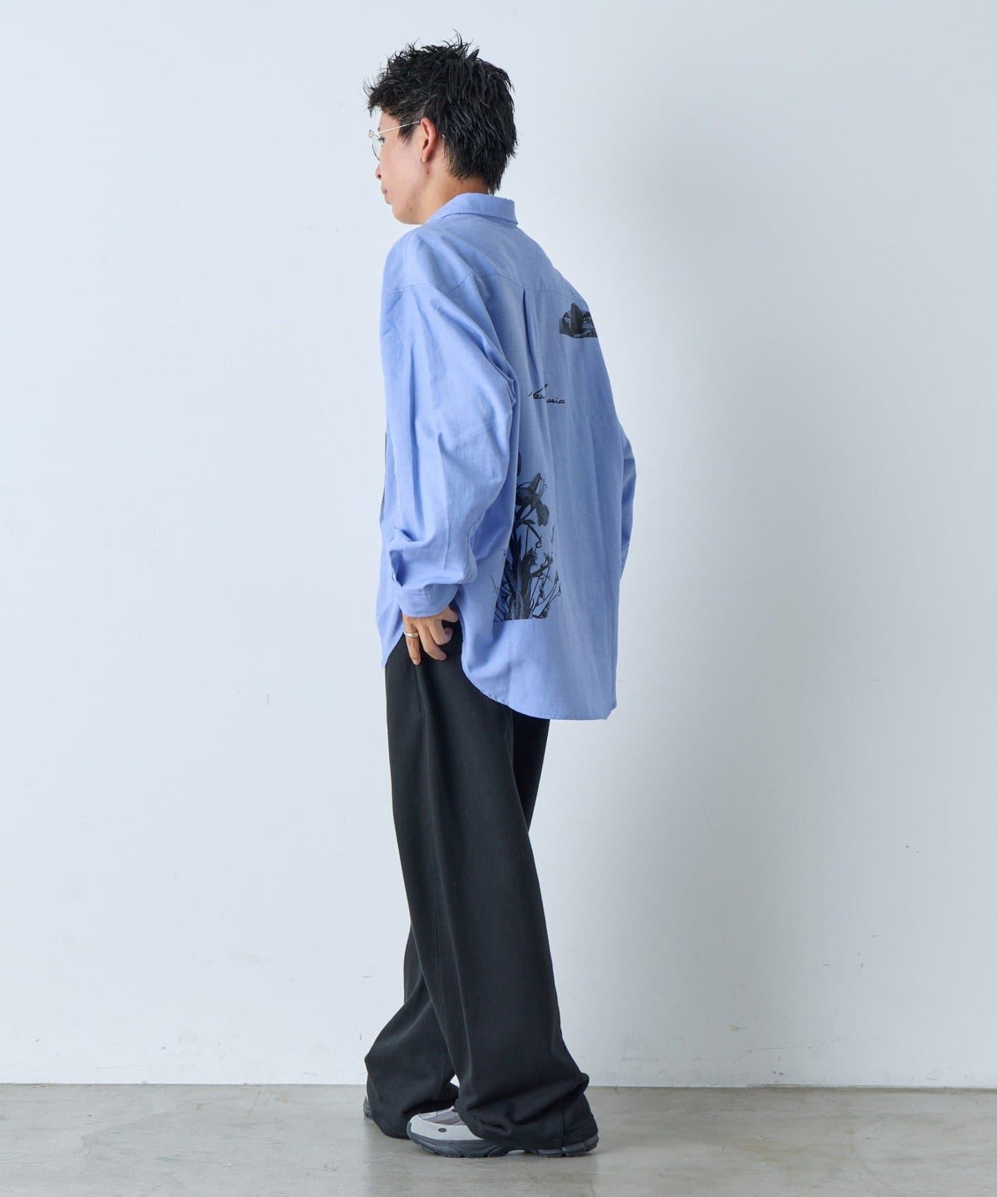 【WHIMSIC】融化午後圖案印花襯衫
