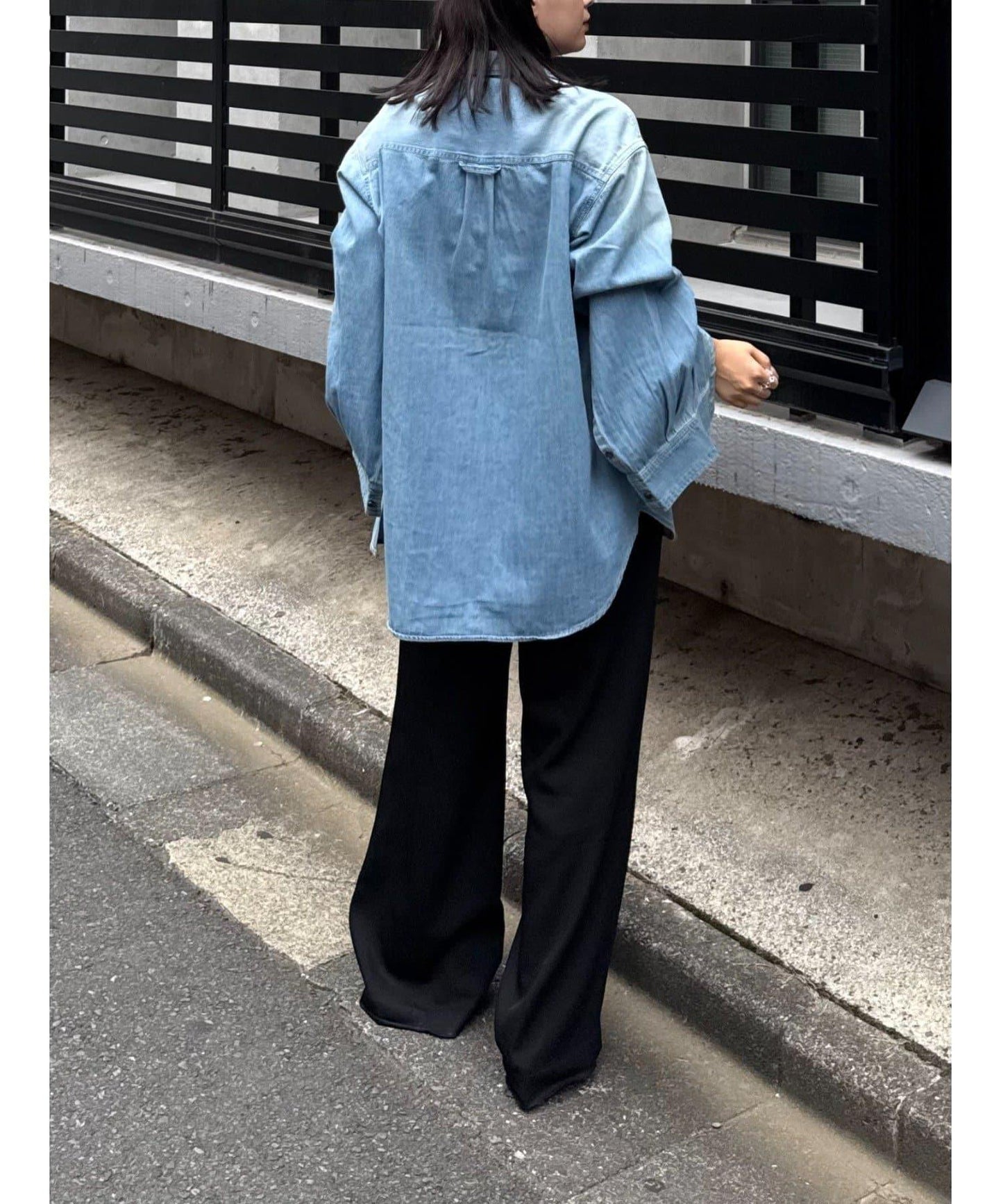 牛仔襯衫