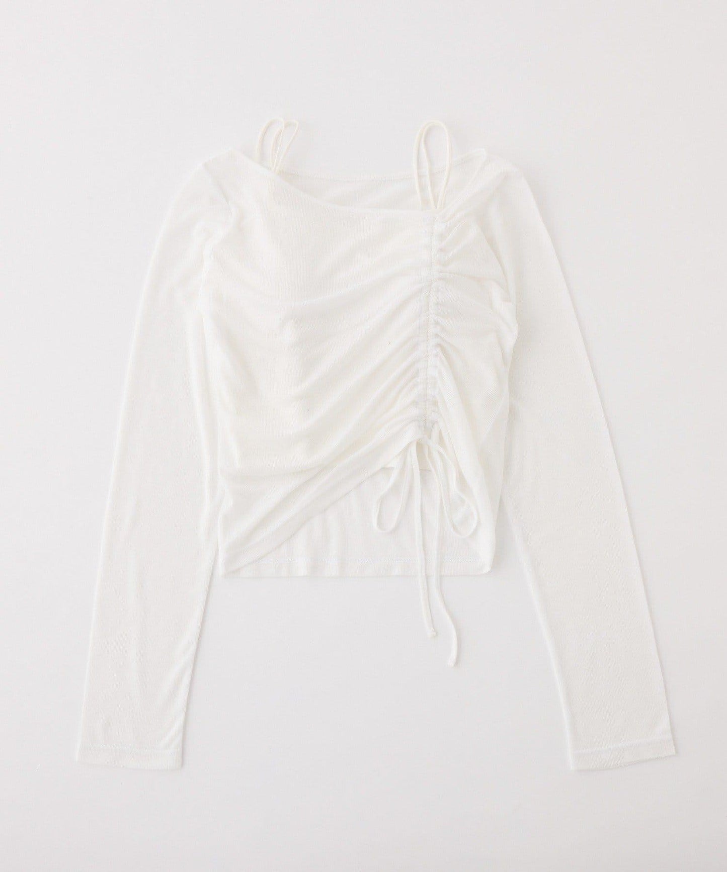 內搭套裝抽繩上衣