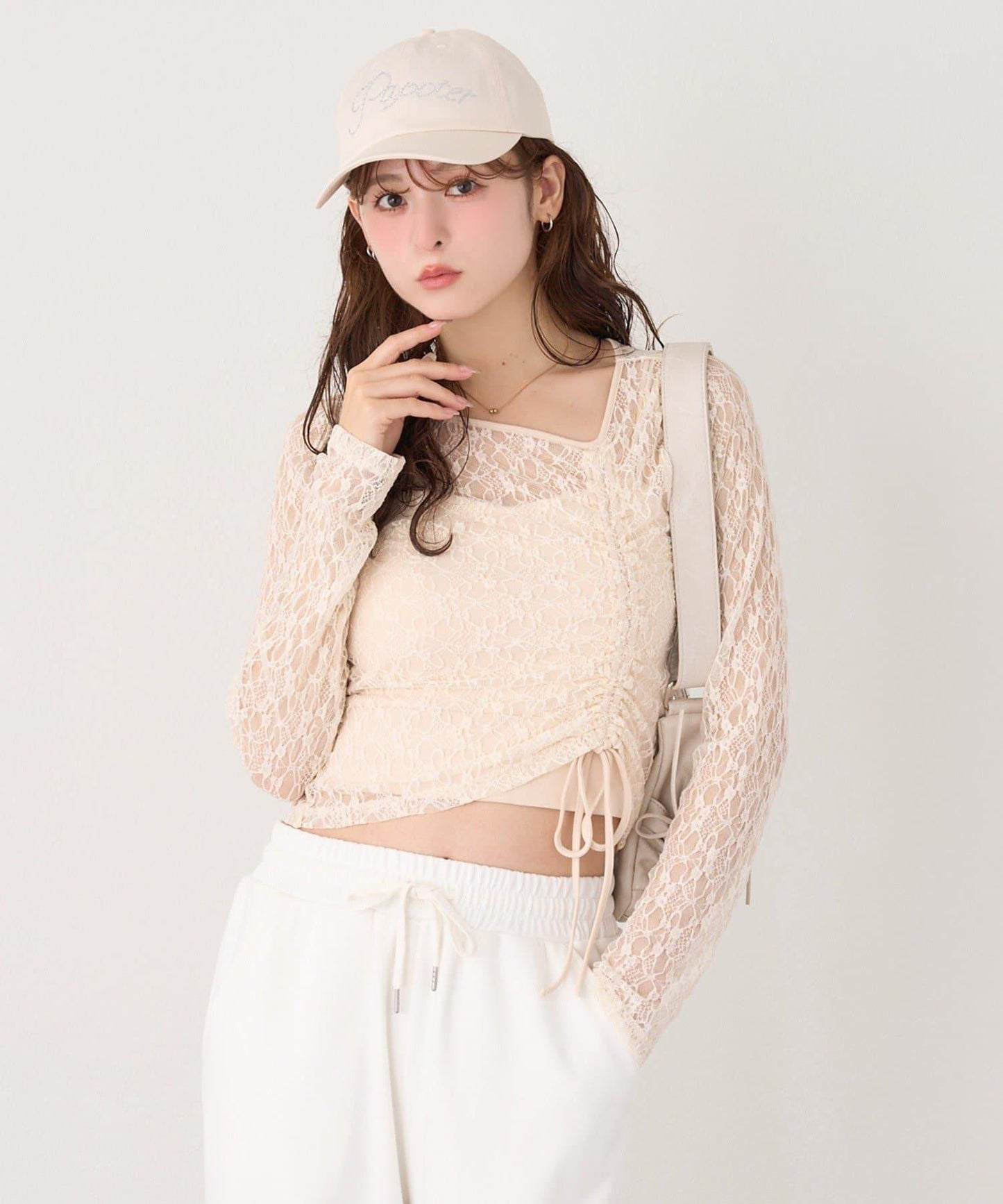 內搭套裝抽繩上衣