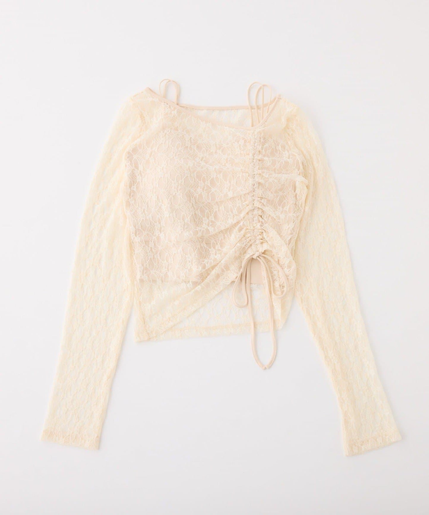 內搭套裝抽繩上衣