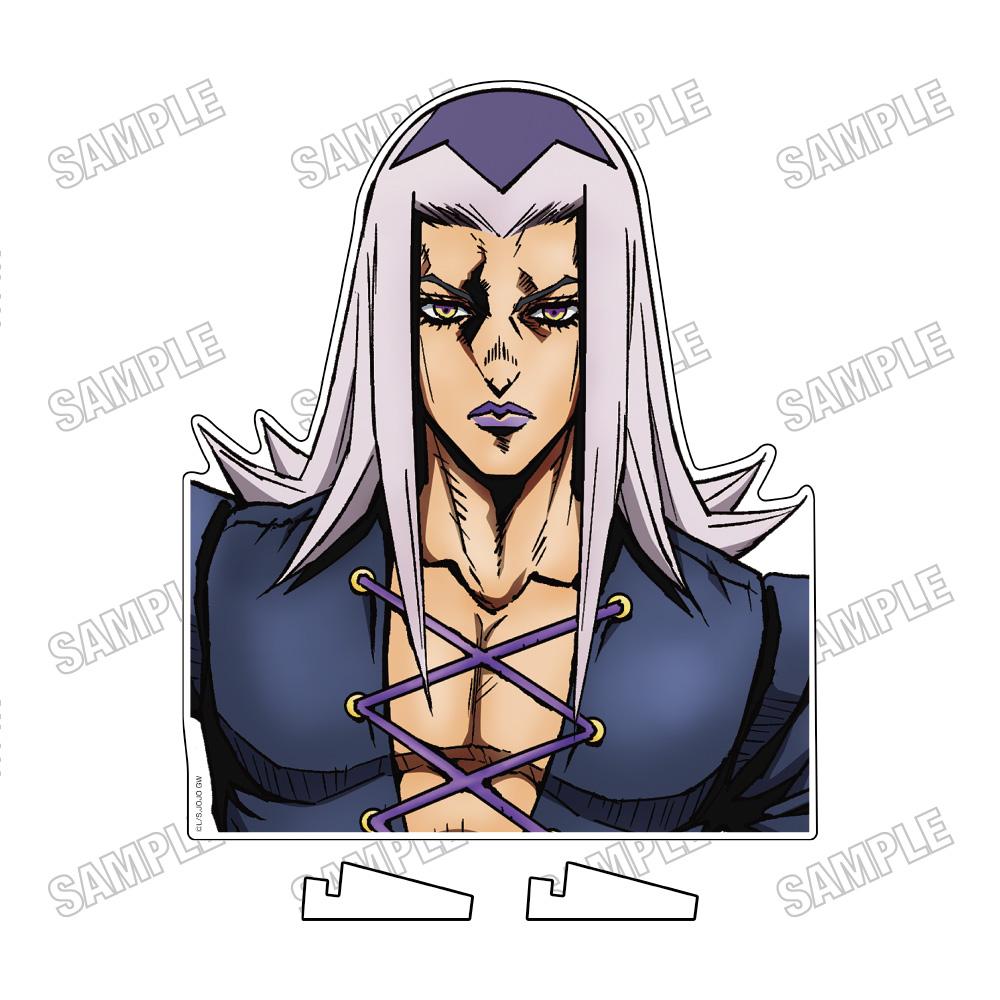 《JOJO的奇妙冒險》 黃金之風 胸像亞克力立牌【RE】④雷歐奈·阿帕基