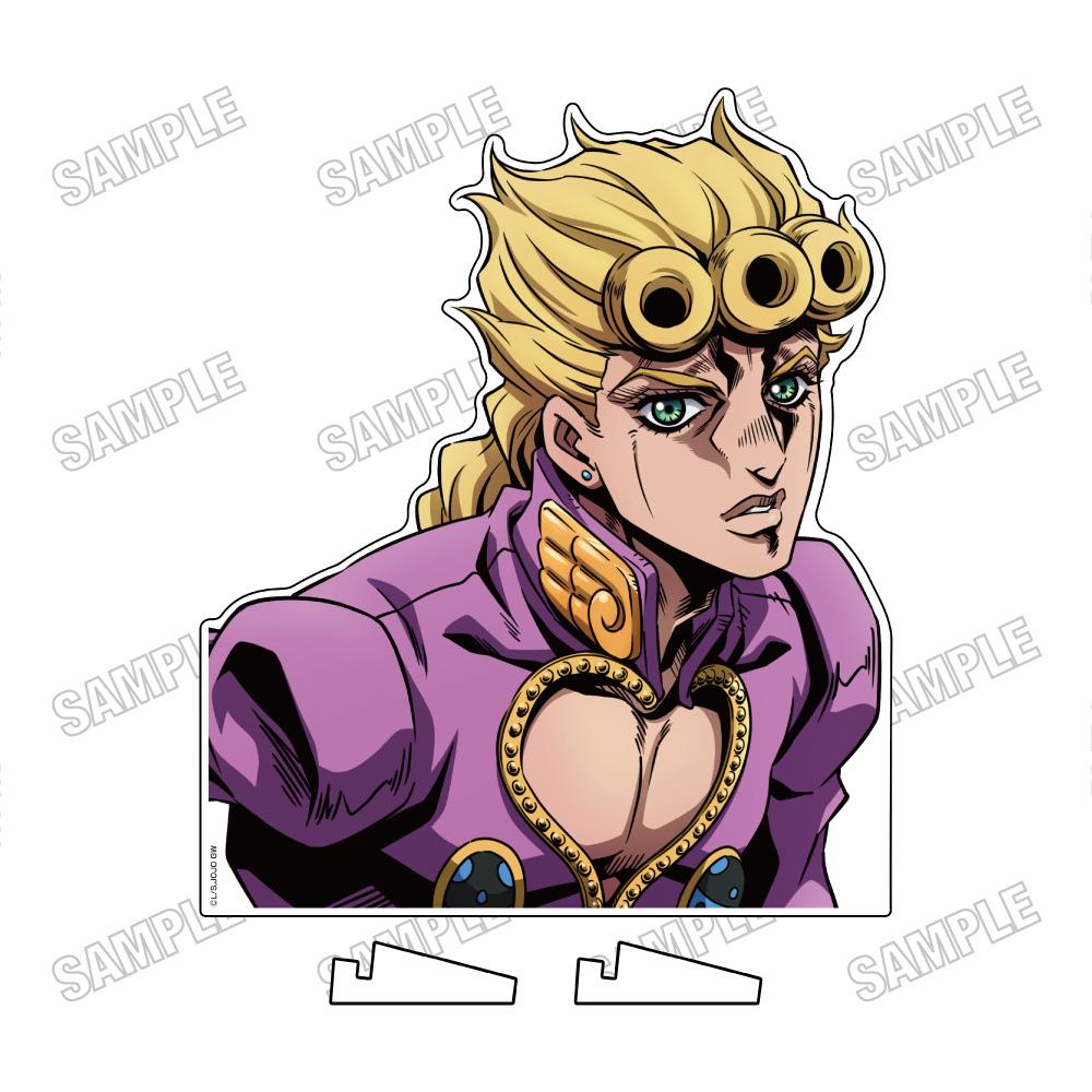 《JOJO的奇妙冒險》 黃金之風 胸像亞克力立牌【RE】①喬魯諾·喬巴拿