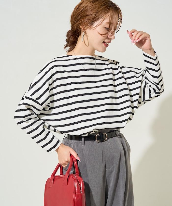 巴斯克條紋長袖T恤