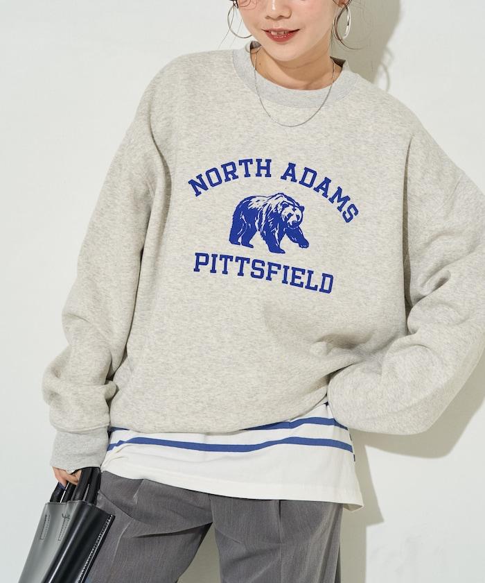 動物學院植絨字母衛衣