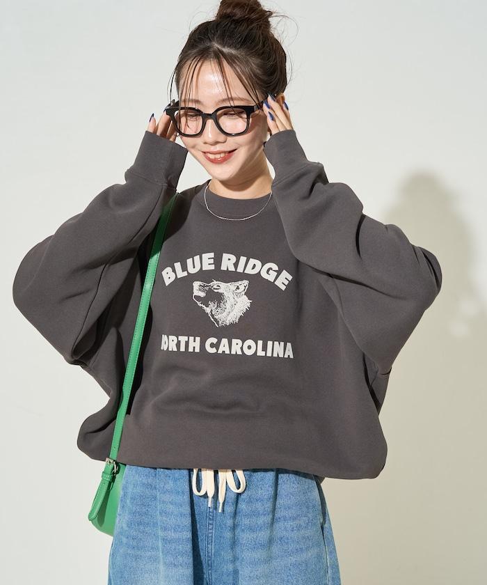 動物學院植絨字母衛衣