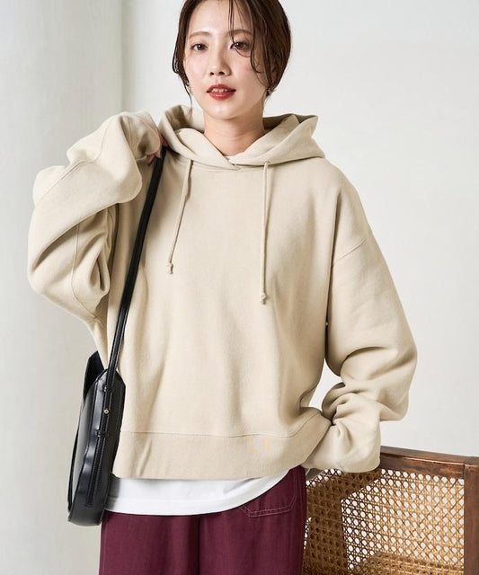 重磅短款連帽衛衣