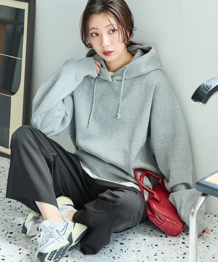 重磅短款連帽衛衣