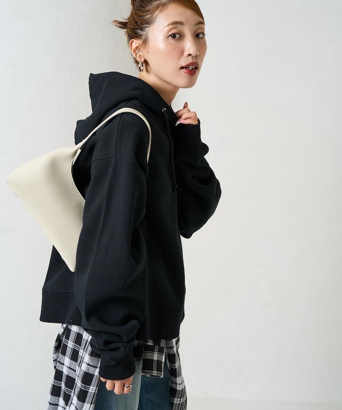 重磅短款連帽衛衣