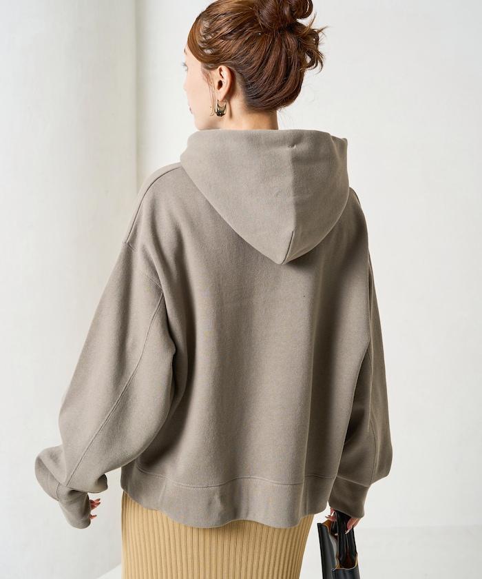 重磅短款連帽衛衣