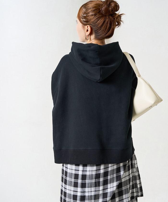 重磅短款連帽衛衣