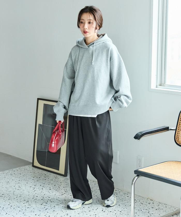 重磅短款連帽衛衣