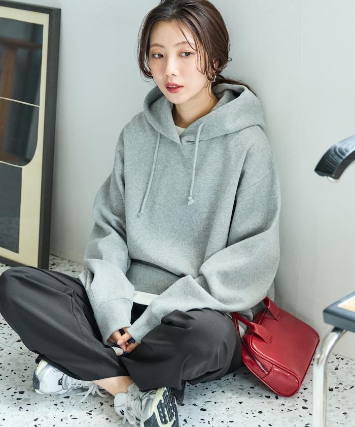 重磅短款連帽衛衣