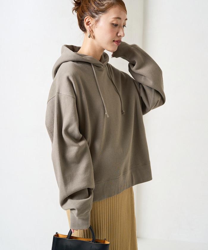 重磅短款連帽衛衣