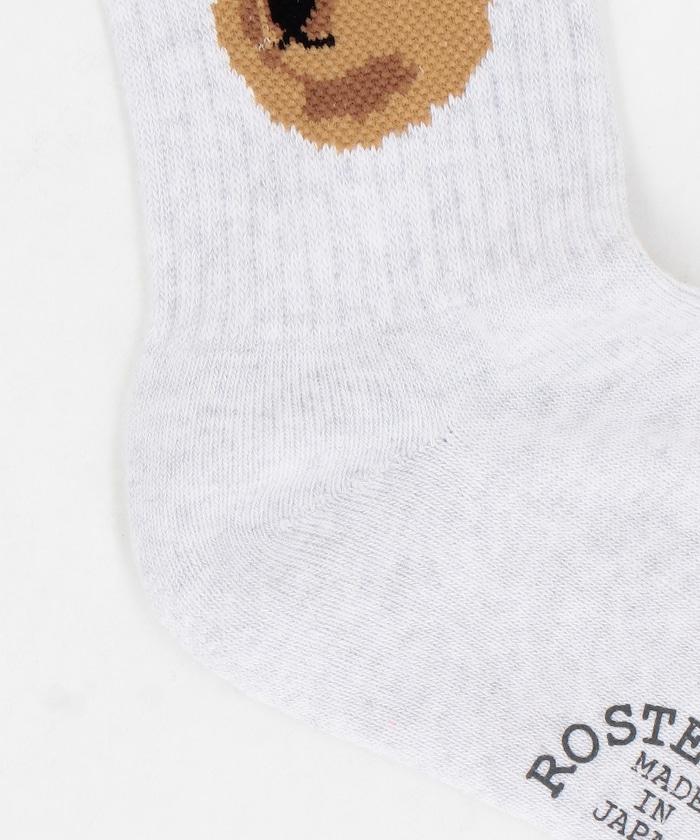 “TEAM BEAR”圖案襪